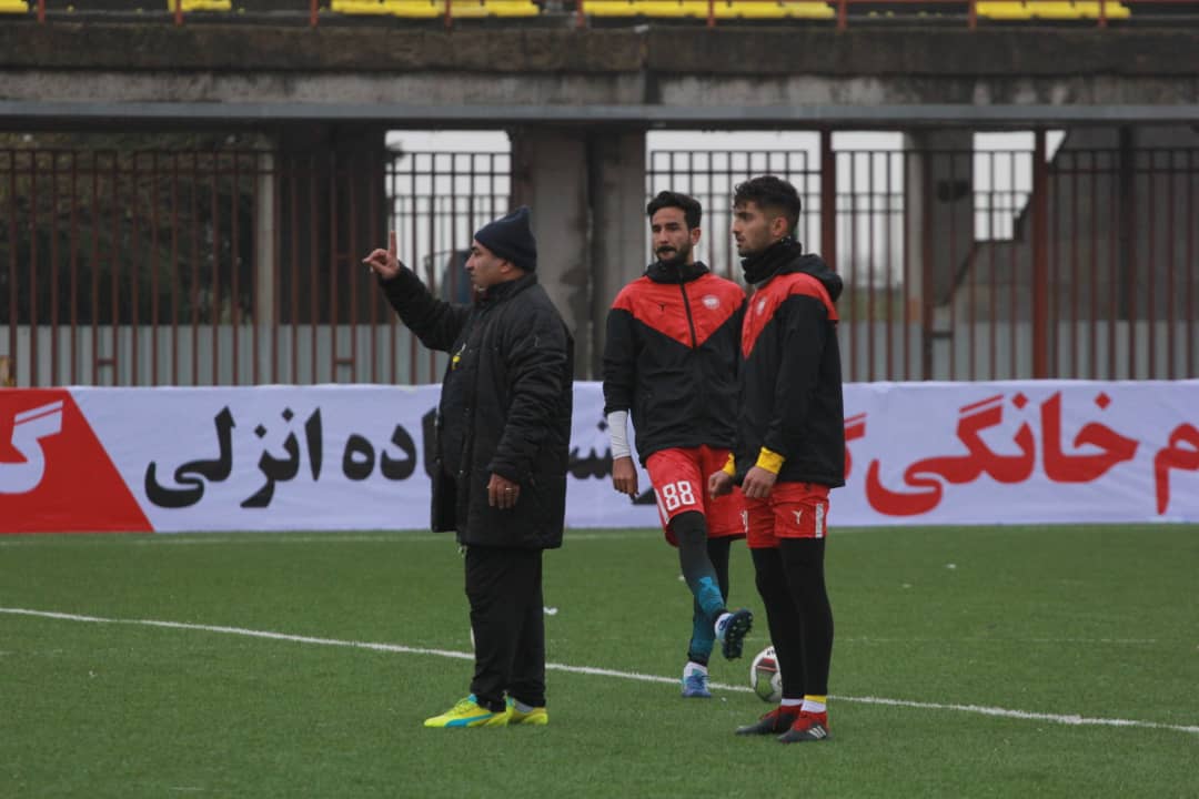 گزارش تصویری از تمرین روز دوشنبه