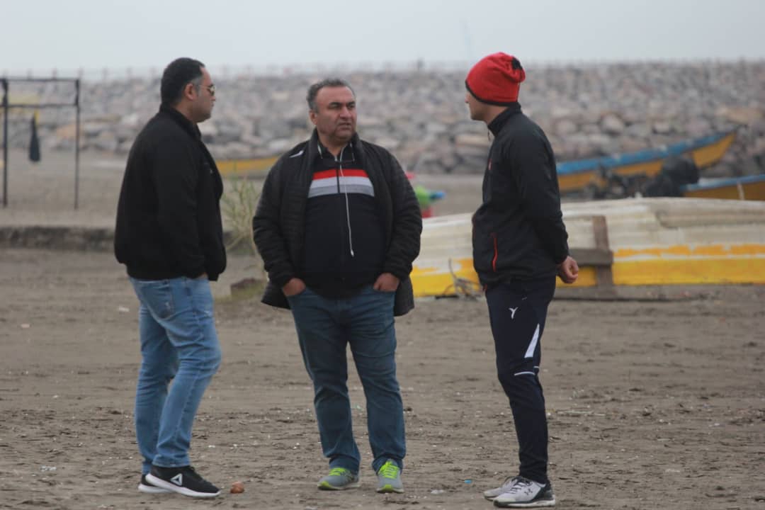 گزارش تصویری از تمرین بدنسازی روز یکشنبه