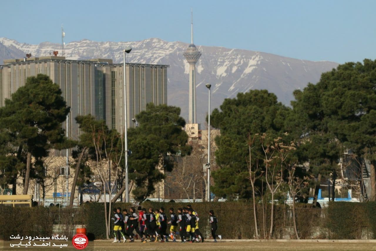 سپیدرودی ها در تهران تمرین کردند + عکس