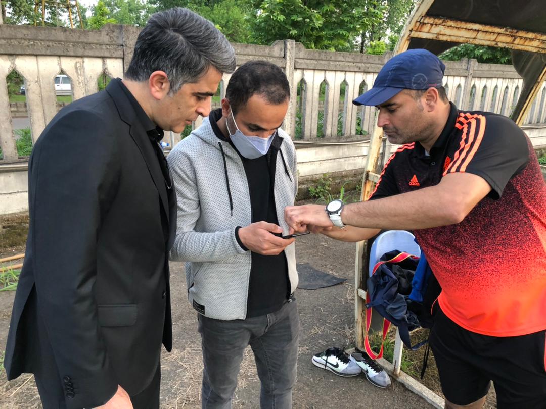 گزارش تصویری از تمرین سپیدرود