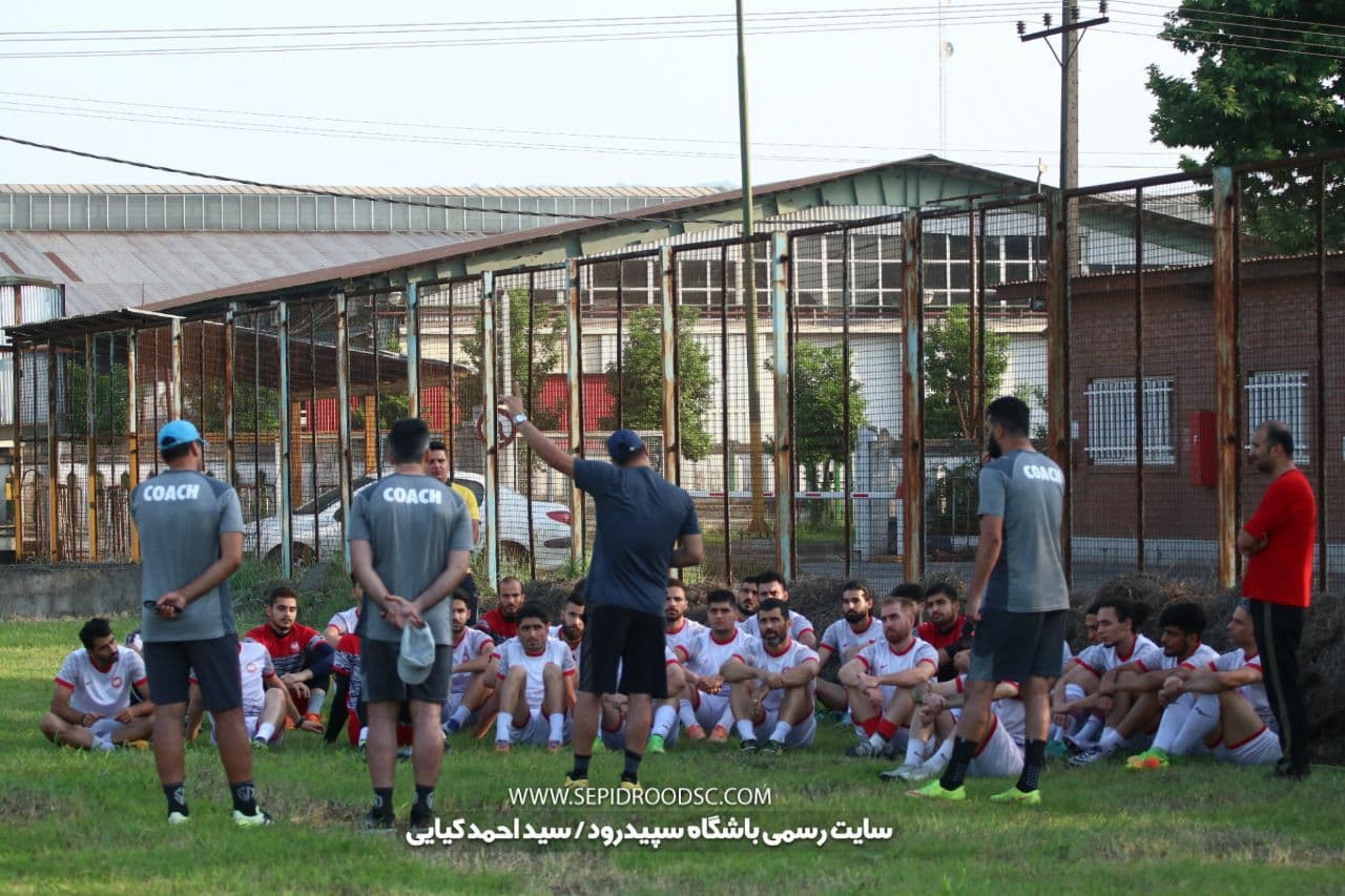 گزارش تصویری از تمرین عصر چهارشنبه