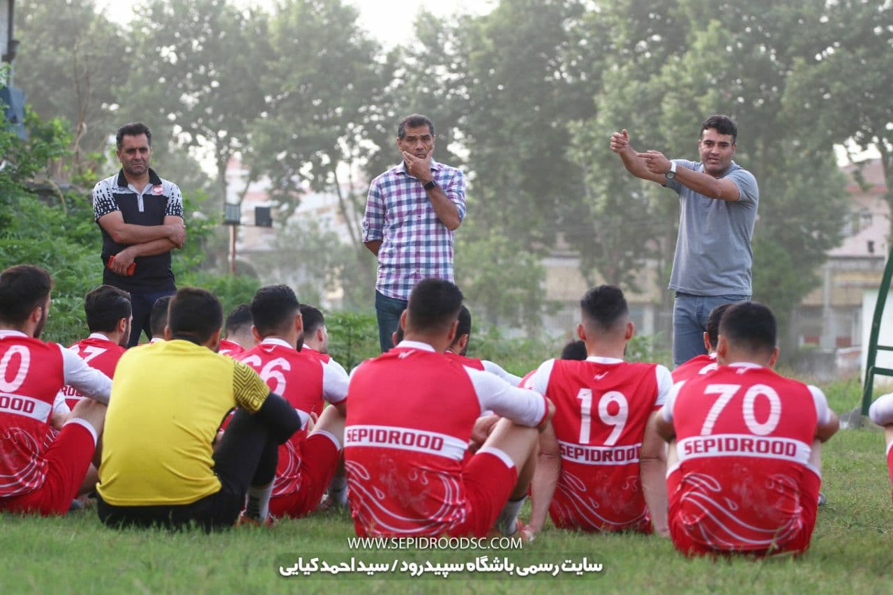 گزارش تصویری از تمرین عصر پنجشنبه
