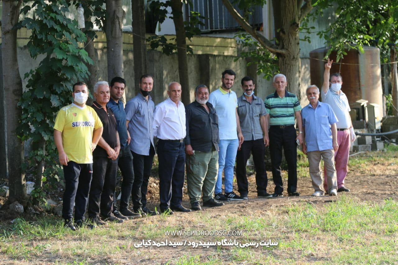 گزارش تصویری از آخرین تمرین سپیدرود پیش از سفر به همدان