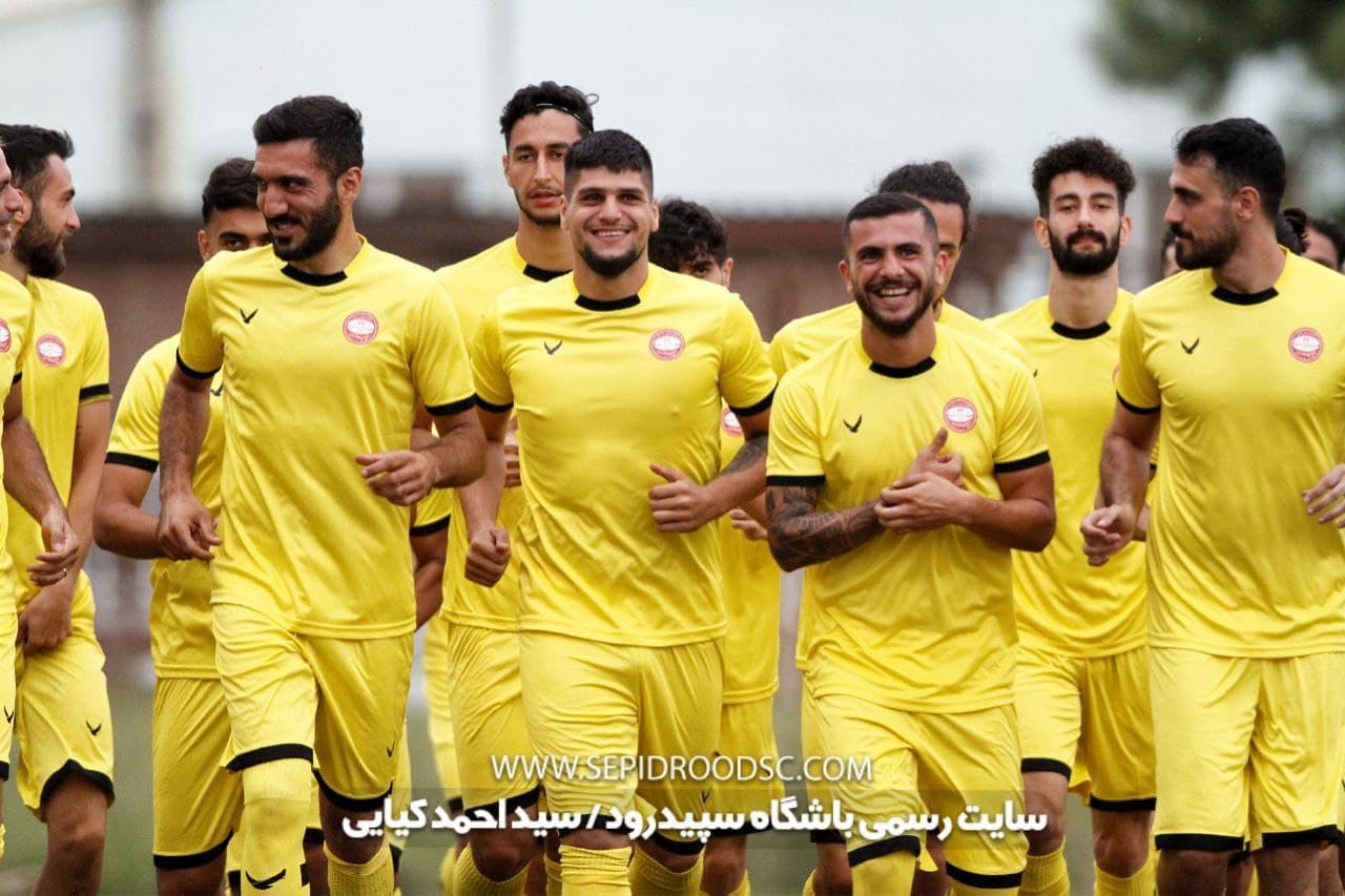 گزارش تصویری از تمرین عصر سه شنبه سپیدرود