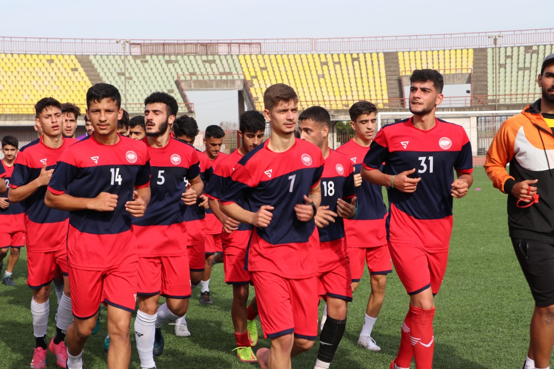 تمرینات جوانان سپیدرود برای حضور در مسابقات لیگ دسته یک ایران