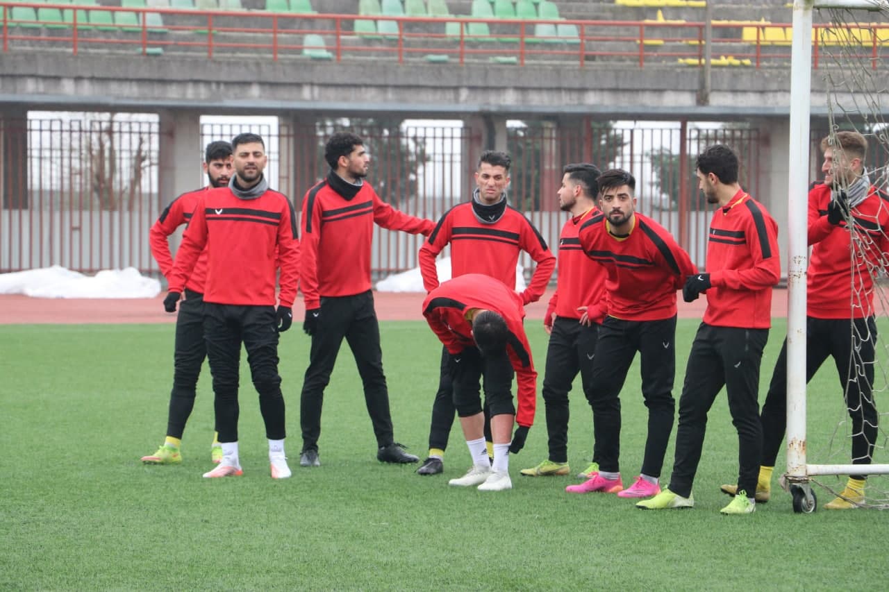گزارش تصویری از تمرین سپیدرود