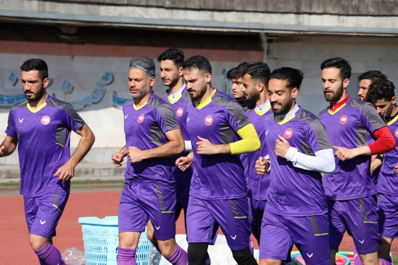 گزارش تصویری از تمرین سپیدرود