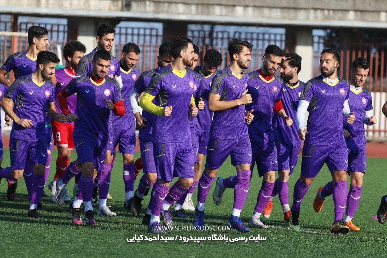 گزارش تصویری از تمرین عصر دوشنبه سپیدرود