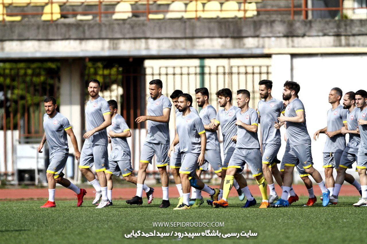 تمرین سپیدرود از نگاه دوربین