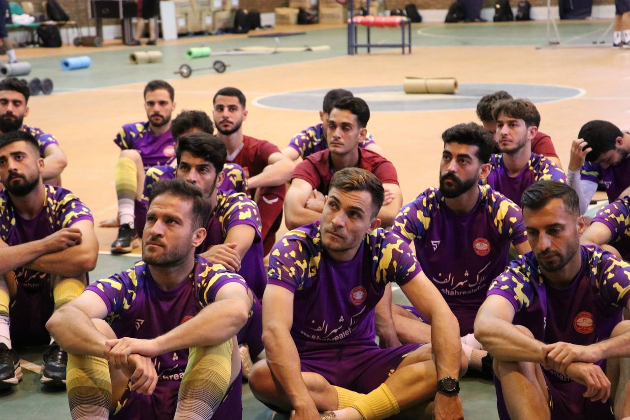 گزارش تصویری از تمرین سپیدرود