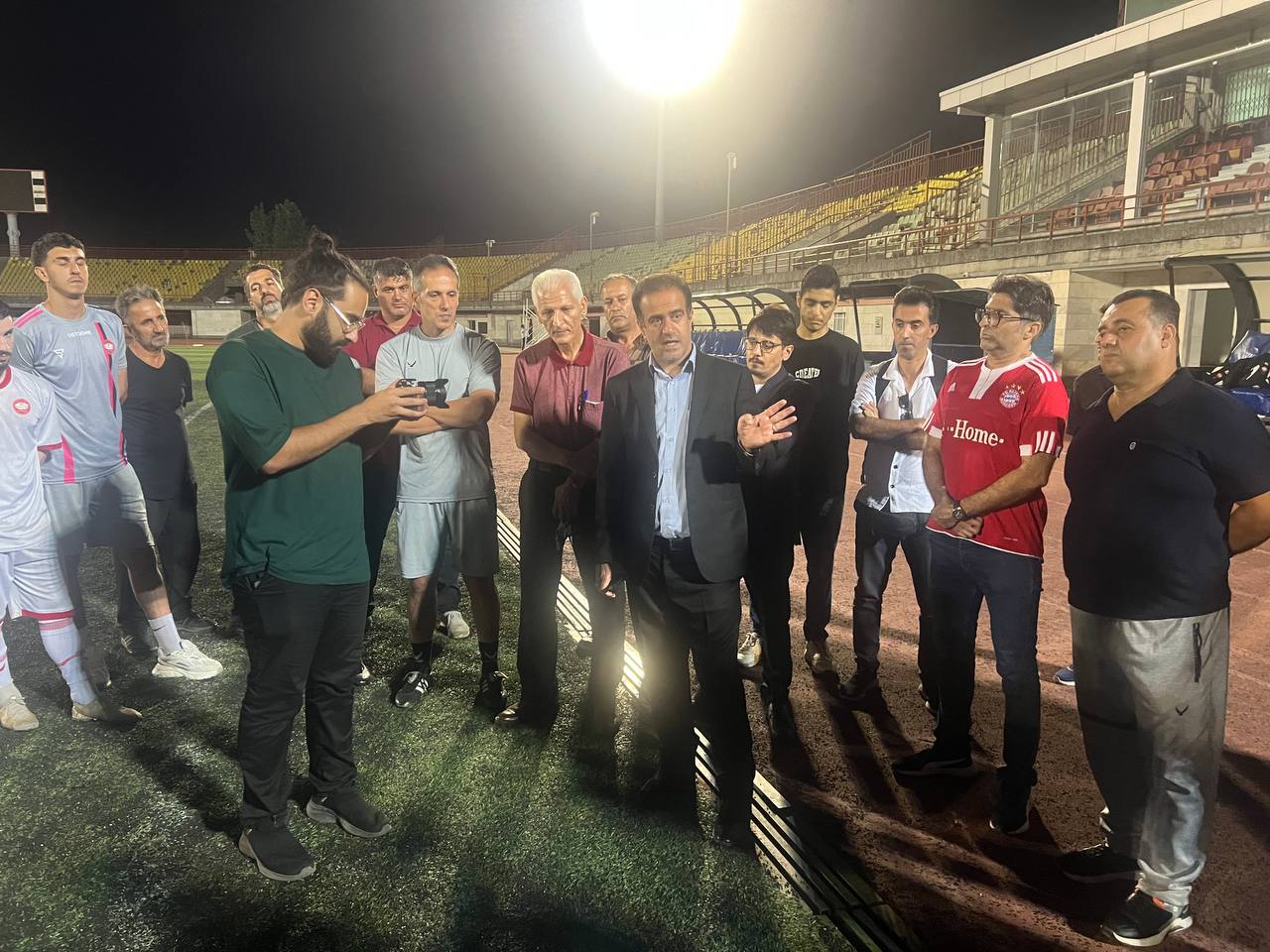 گزارش تصویری از آغاز تمرینات سپیدرود با حضور مدیرکل ورزش و جوانان استان گیلان